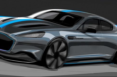 Aston Martin выпустит автомобиль RapidE с гибридным двигателем, остальные модели тоже получат гибридные силовые установки