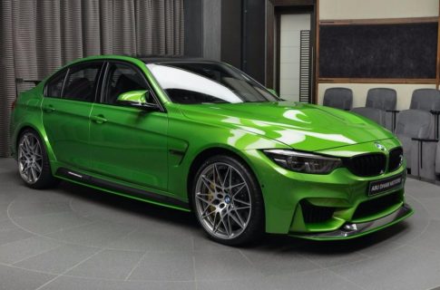 Еще один красавчик BMW M3 в индивидуальном исполнении от компании БМВ