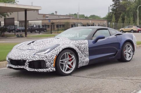 Легендарный спорткар Corvette обзавелся версией ZR1