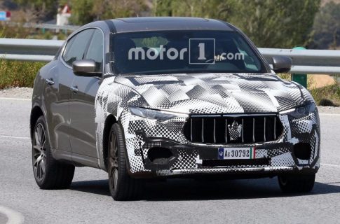 Maserati тестирует Levante GTS