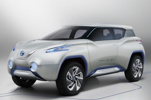Nissan представит электрический кроссовер в октябре