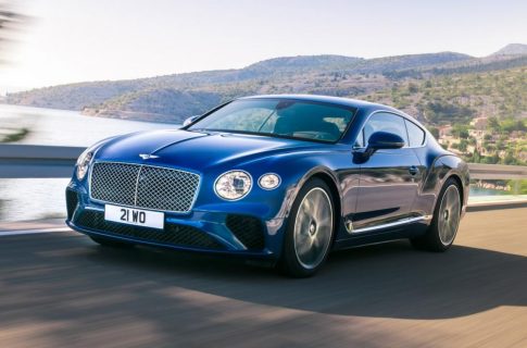 Новый 2018 Bentley Continental GT выставлен во Франкфурте