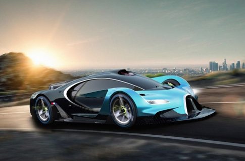 Новый концепт Bugatti — гиперкар будущего (Фото)