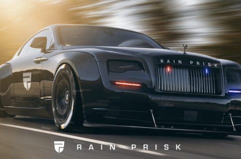 Роскошный Rolls-Royce Wraith стал полицейской патрульной машиной?