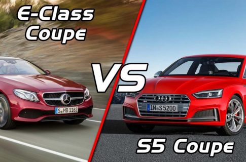 Сравнение Audi S5 Coupe vs Mercedes E 400 Coupe — красиво, но неразумно