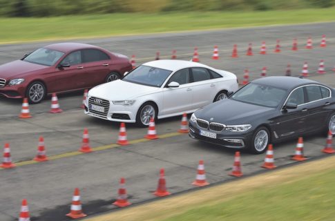 Сравнительный тест: Audi A6, BMW 5 и Mercedes E-Class | Шестицилиндровые дизели