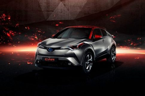 Toyota все еще балует нас своими кроссоверами. Вот C-HR Hy-Power Concept