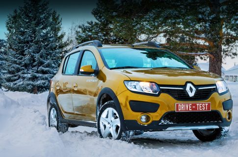 Зимовий тест драйв Renault Sandero Stepway 2015